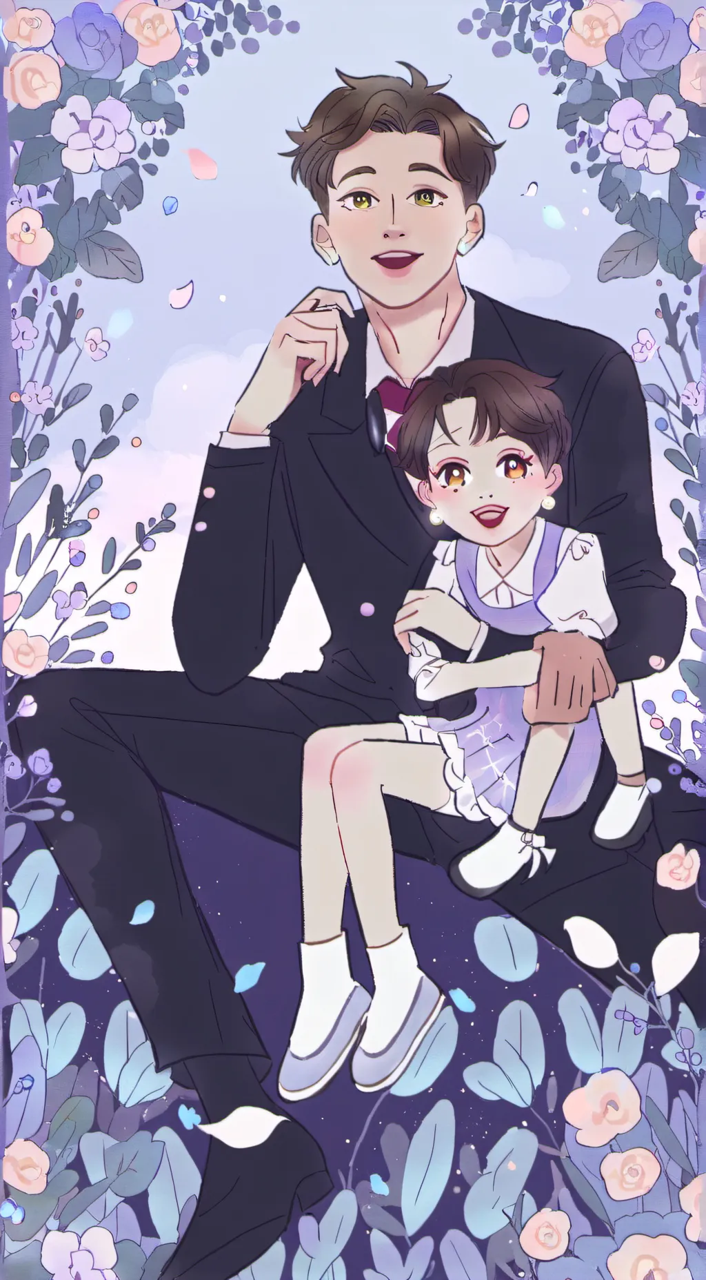 ai character: Danny  background