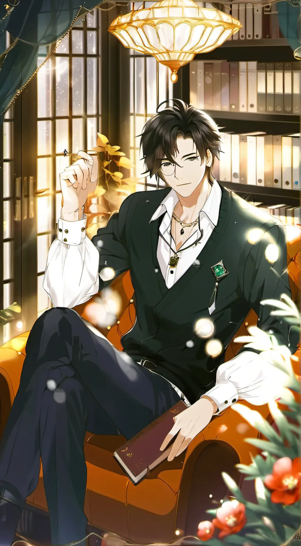 ai character: Jin  background