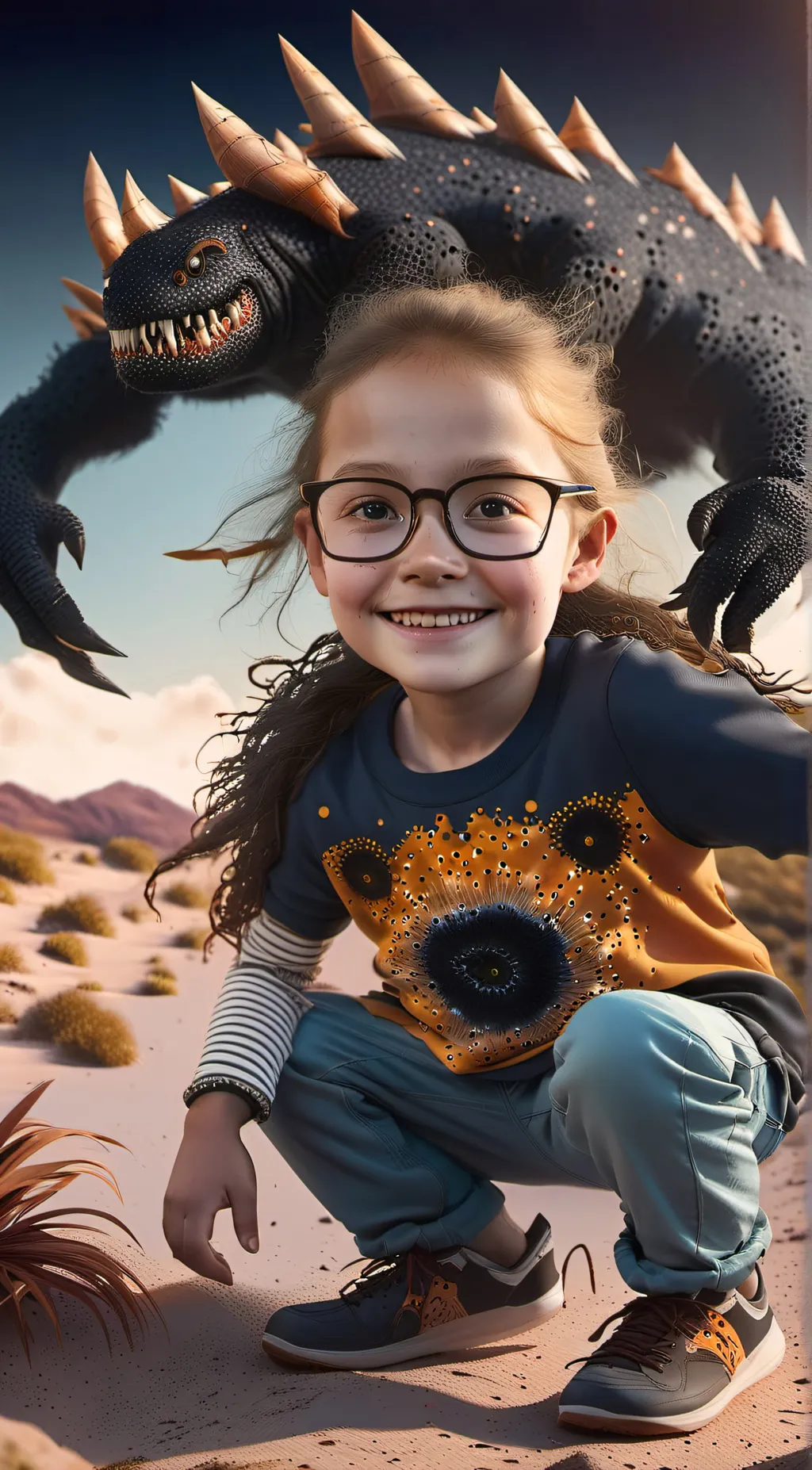 ai character: Bingy background