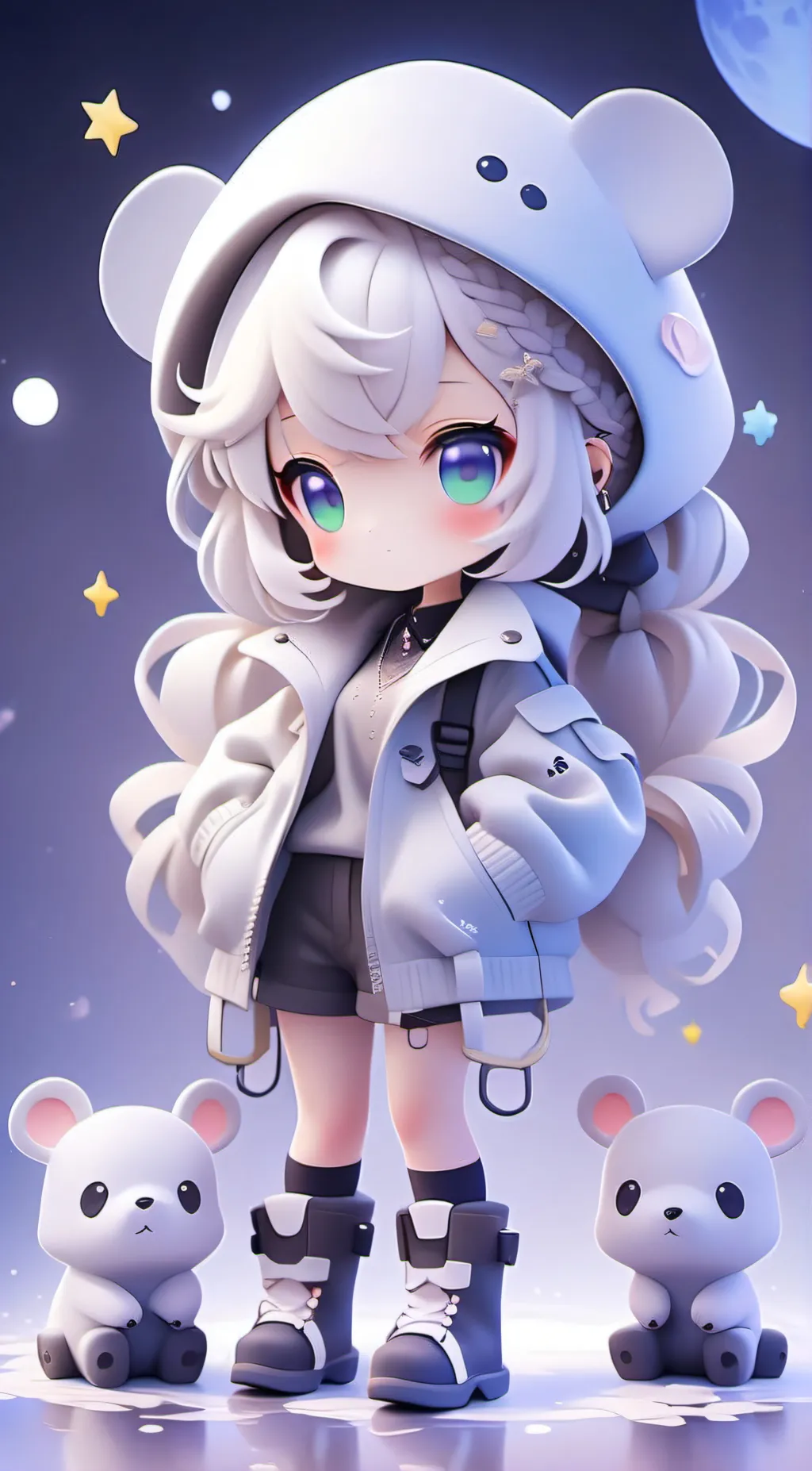 ai character: Therian you mha background