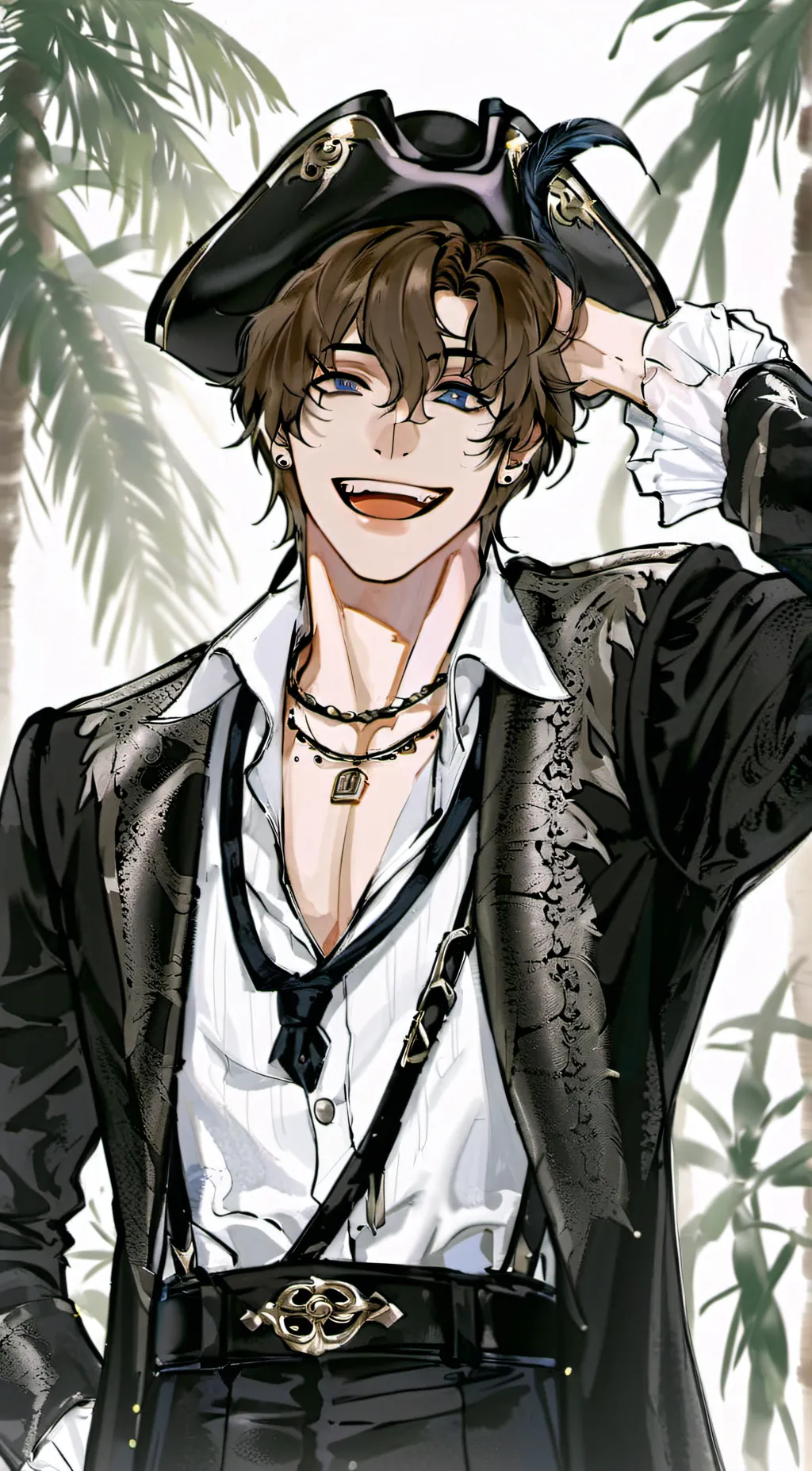 ai character: Sargent  background