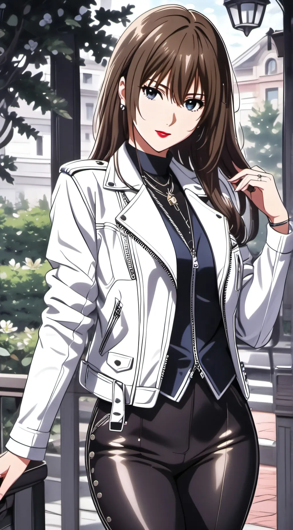 ai character: Sapphire background