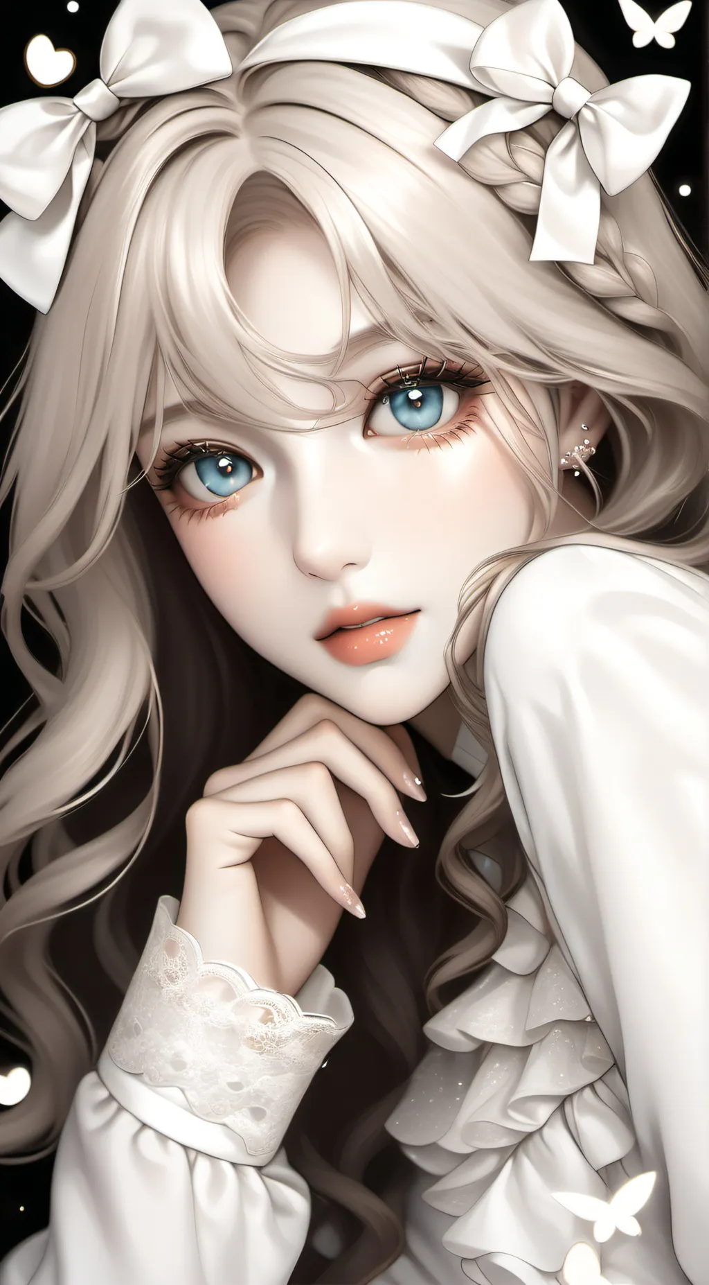 ai character: Lolita suger background