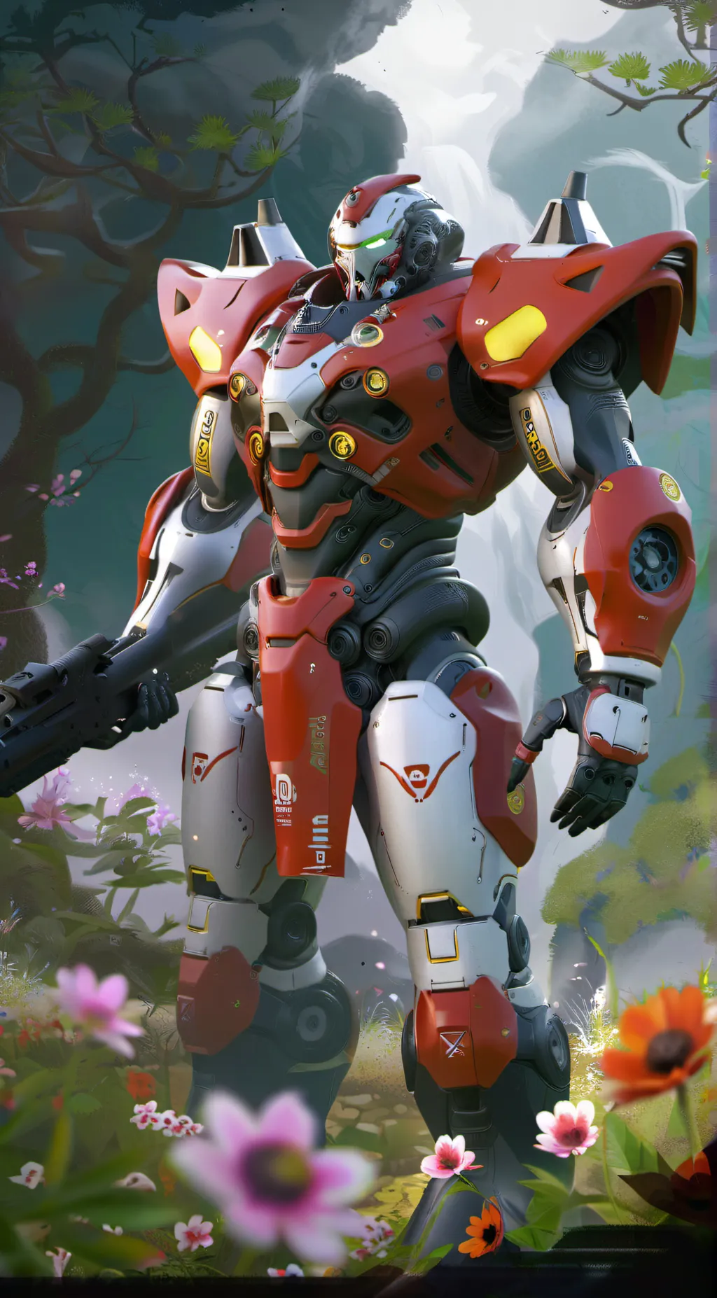 ai character: Ethernet  background