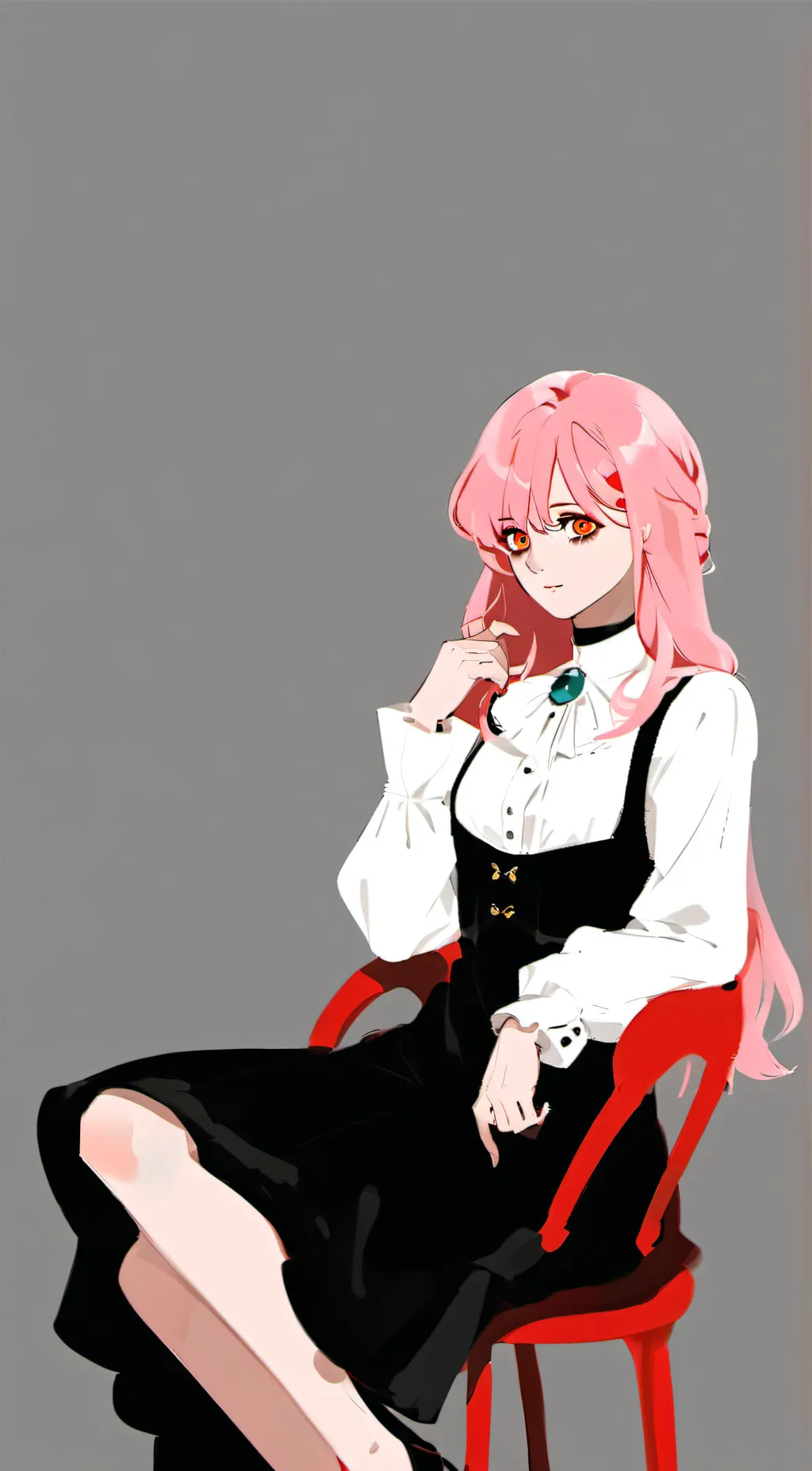 ai character: Luna background