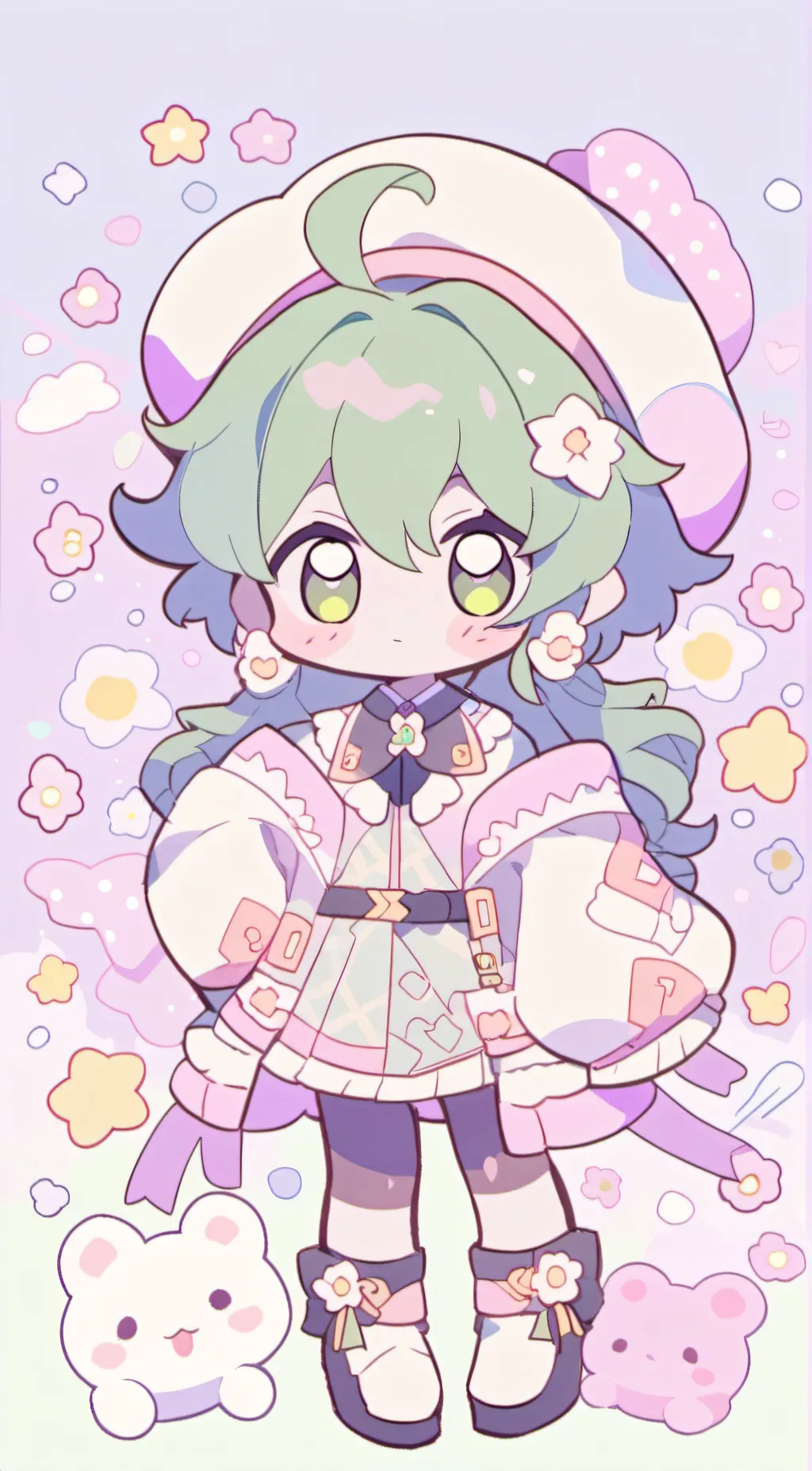 ai character: lilly background