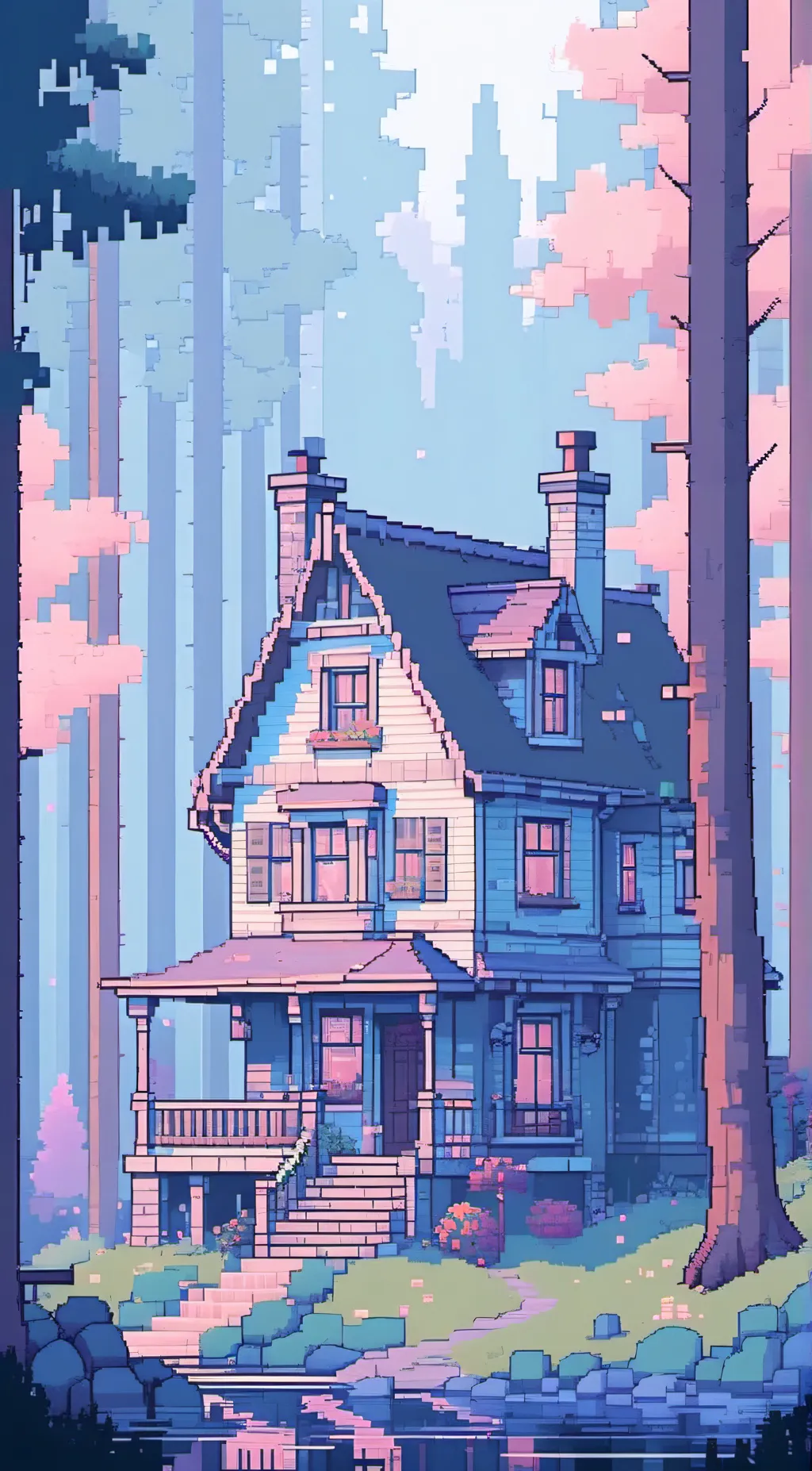 ai character: Rose background