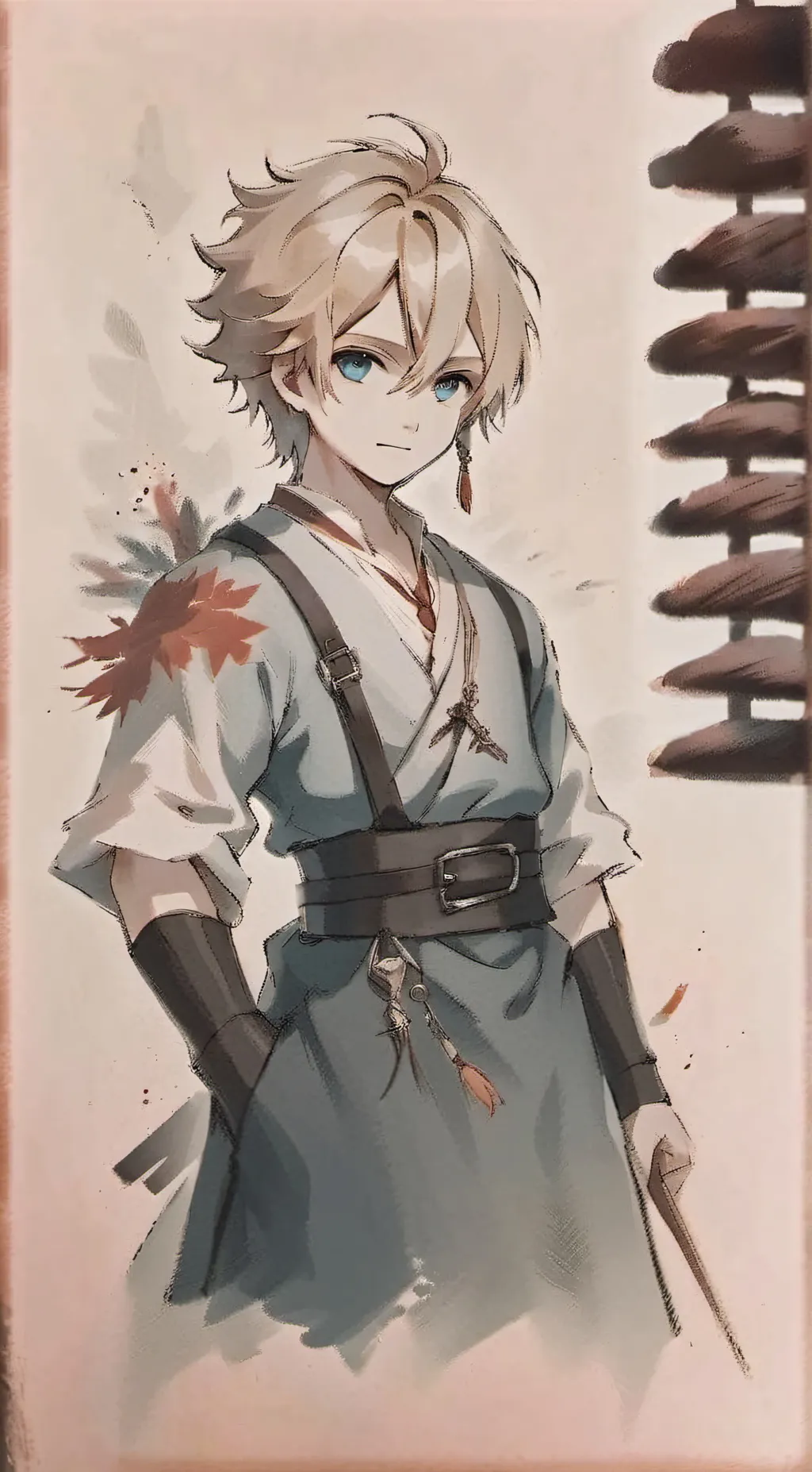 ai character: Issac background