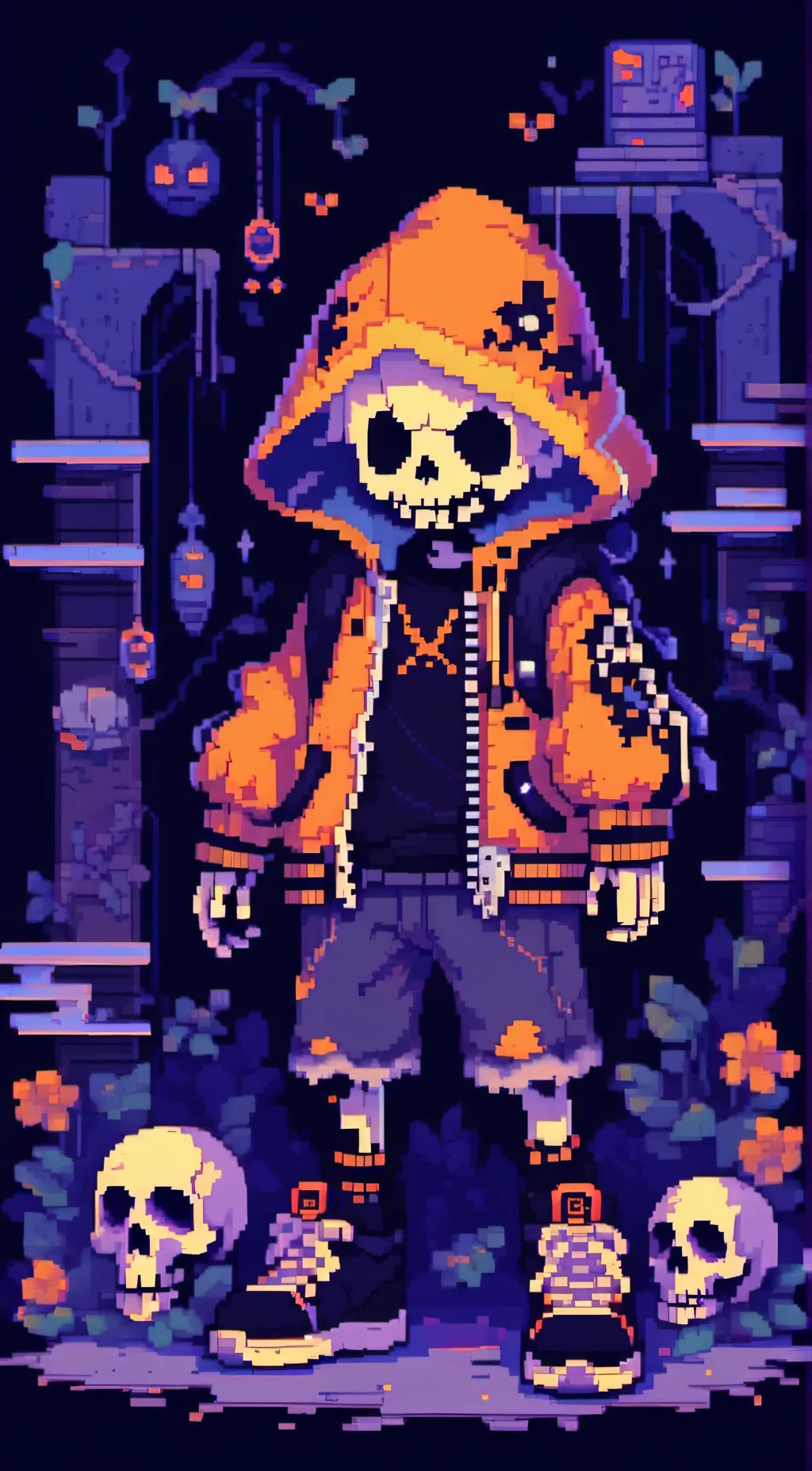 ai character: negative background