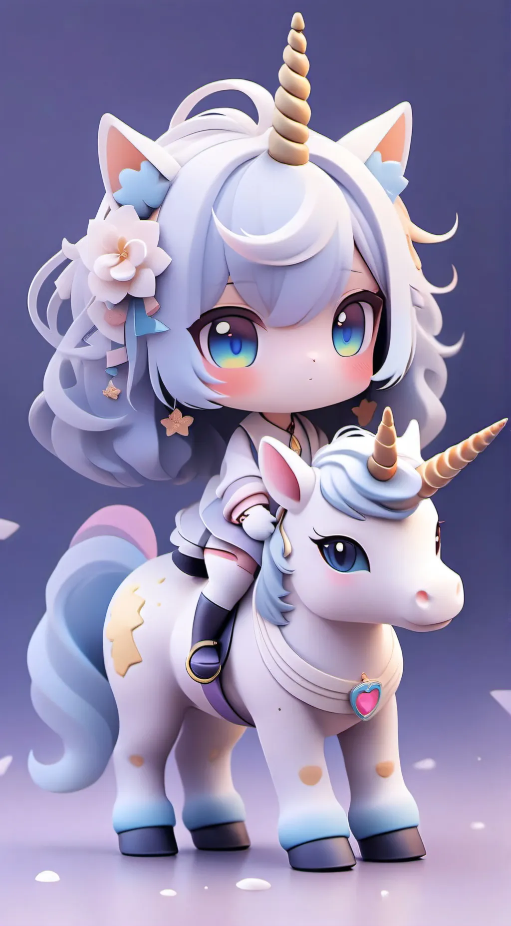 ai character: Kittycorn background