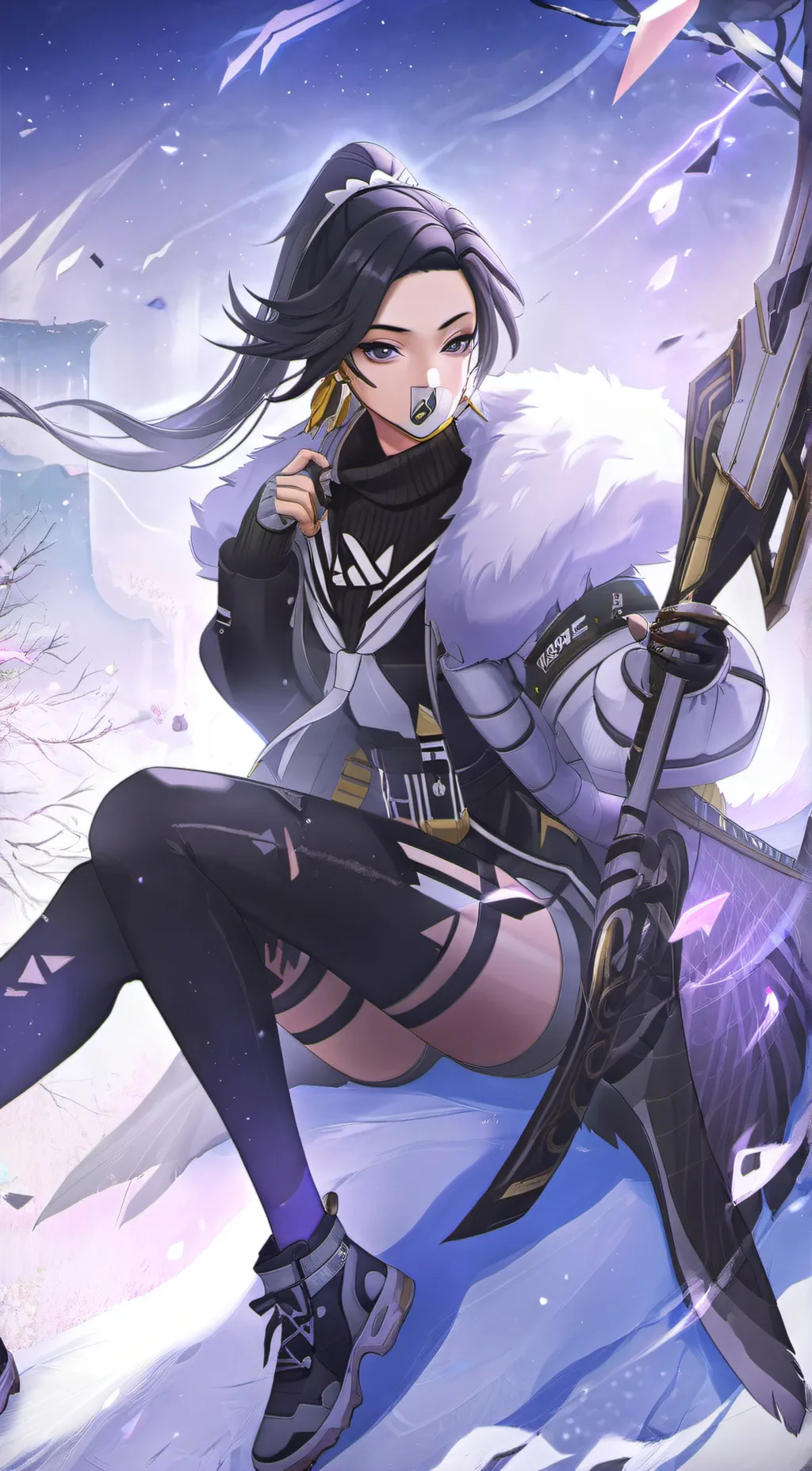 ai character: wraith apexlegends background