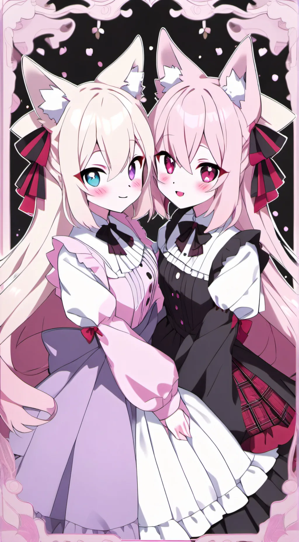 ai character: may and bella background