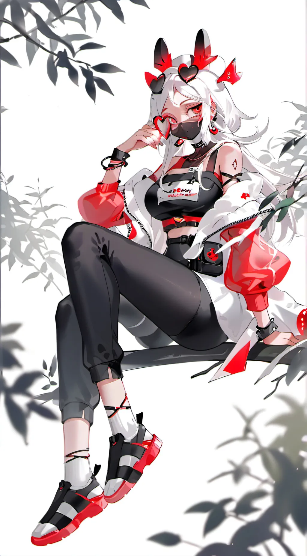 ai character: Crystal background