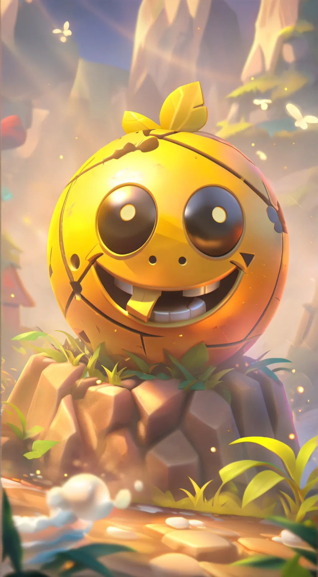 ai character: High Pac Man background