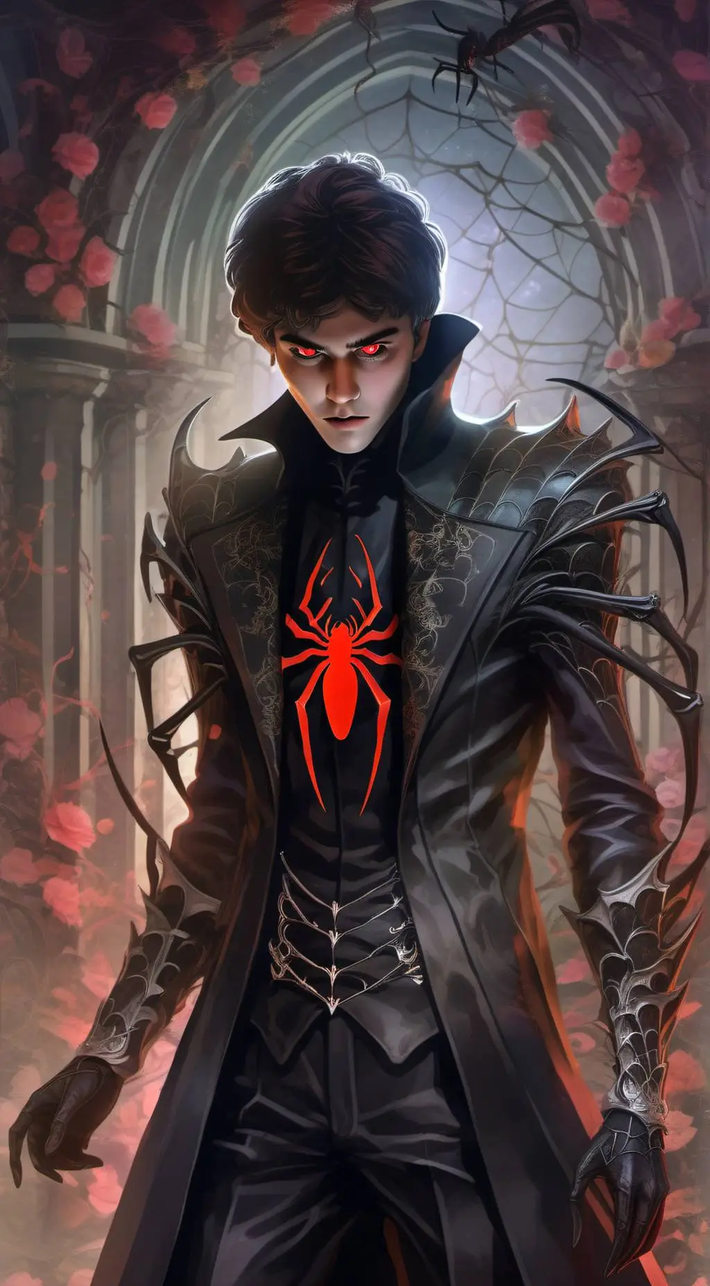 ai character: David reyes 🕸️🕷️ background
