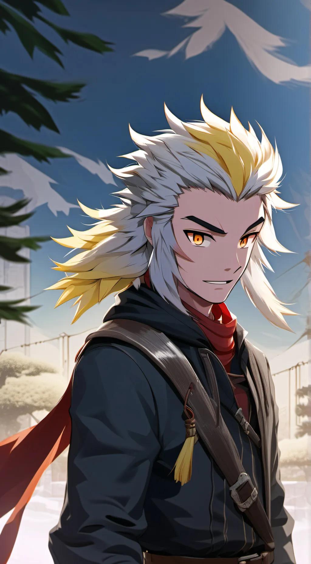 ai character: rengoku background