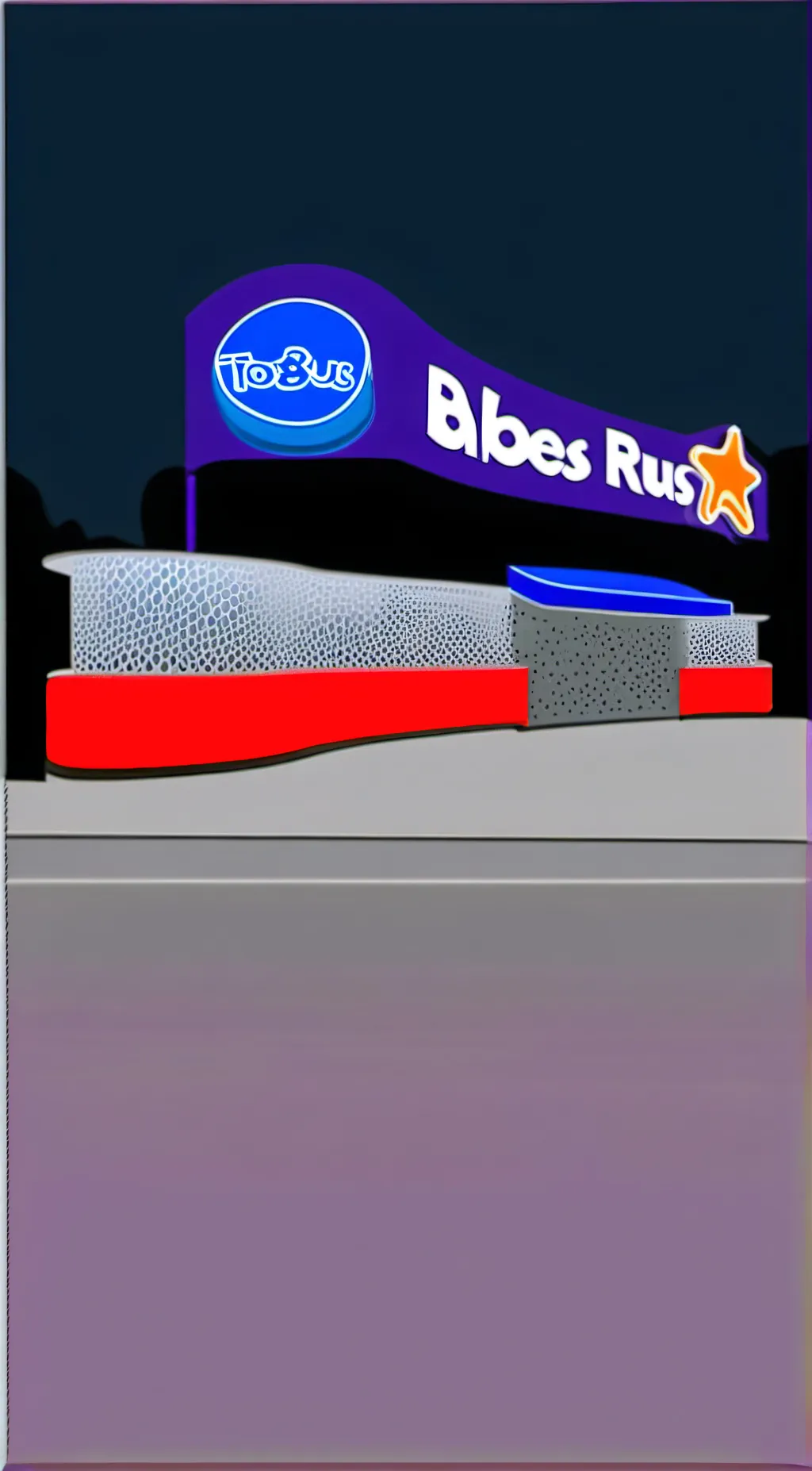 ai character: Toys  baby background