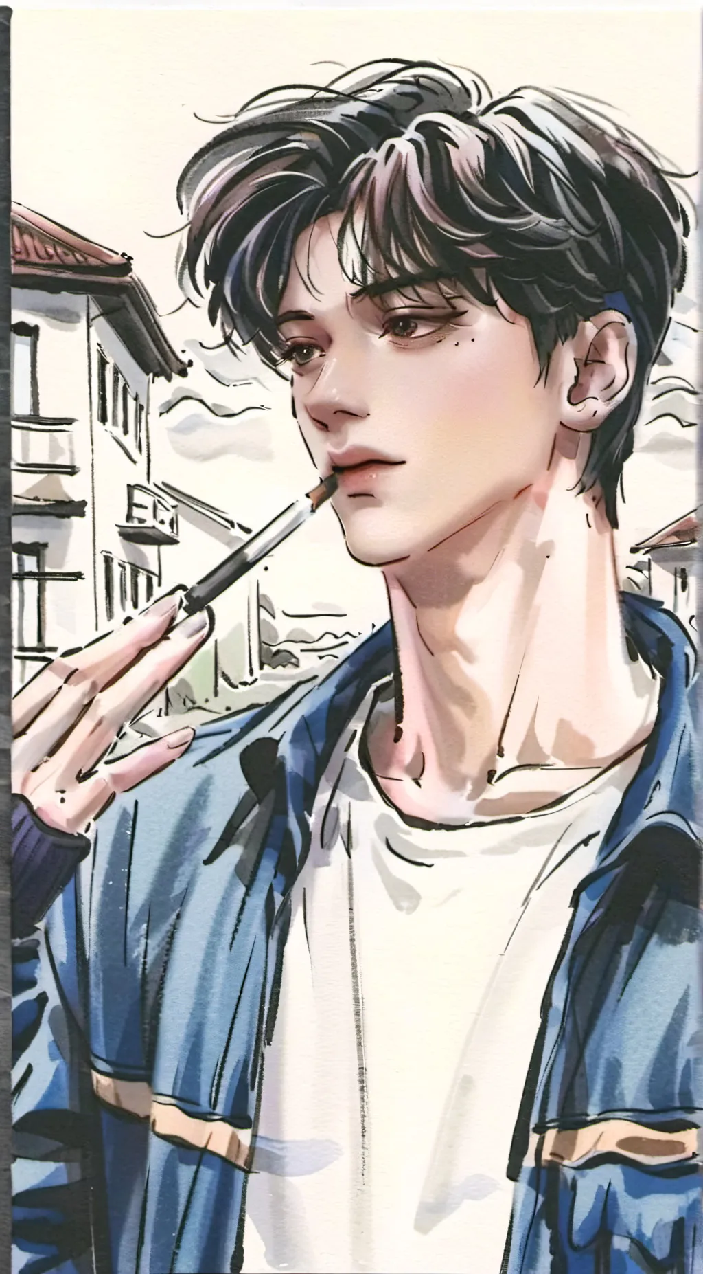 ai character: Evan ivannovich  background