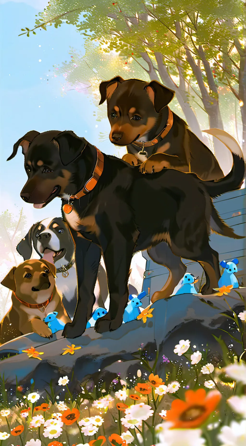 ai character: buddy&zeus [adult] background