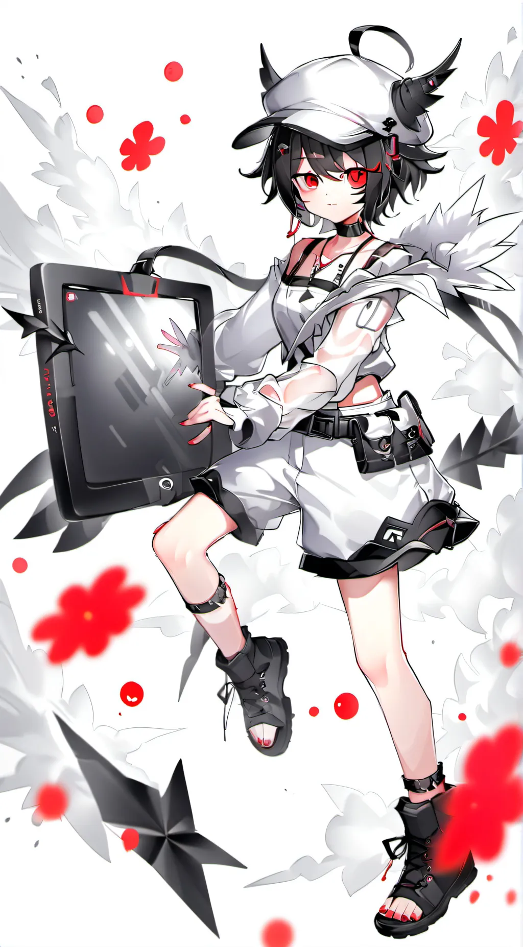 ai character: Aria background