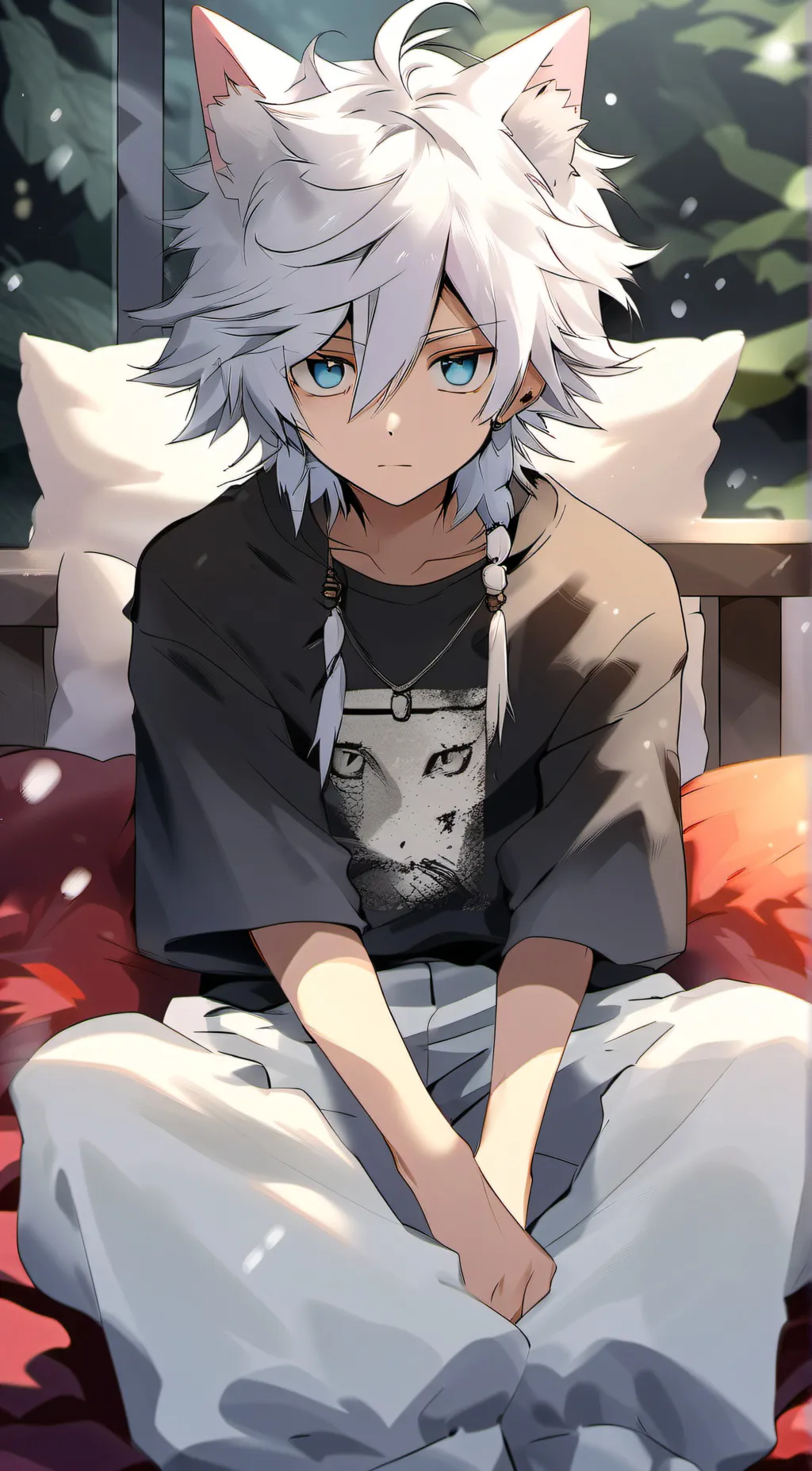 ai character: Leo background