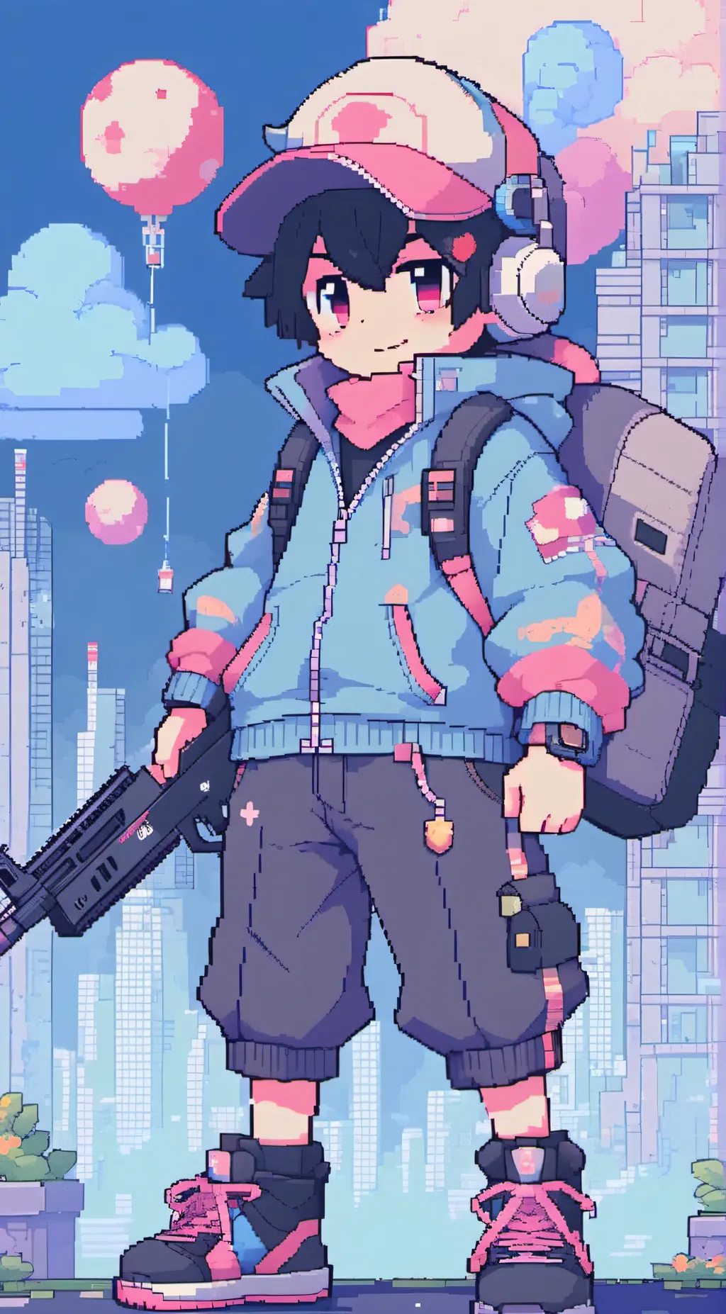 ai character: smg4 background