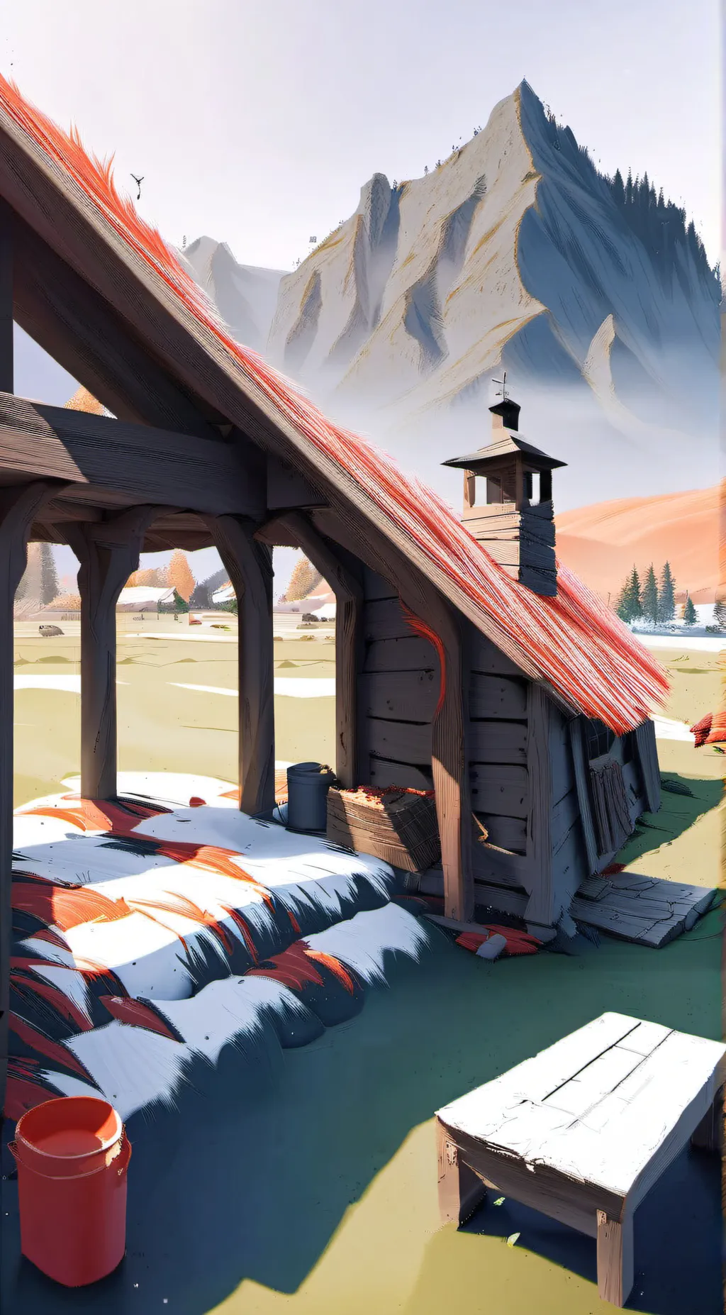 ai character: Country humans background