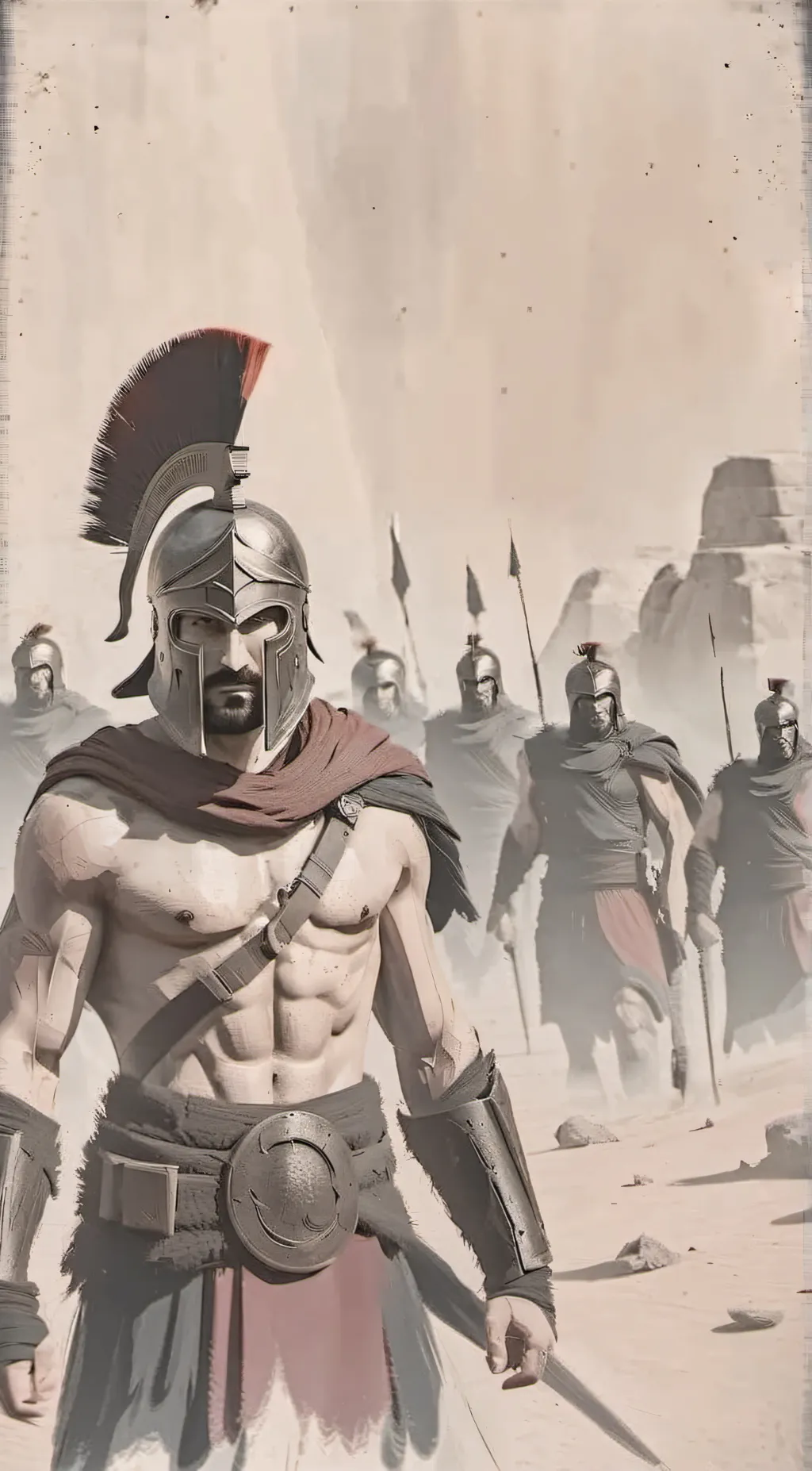 ai character: Leonidas background
