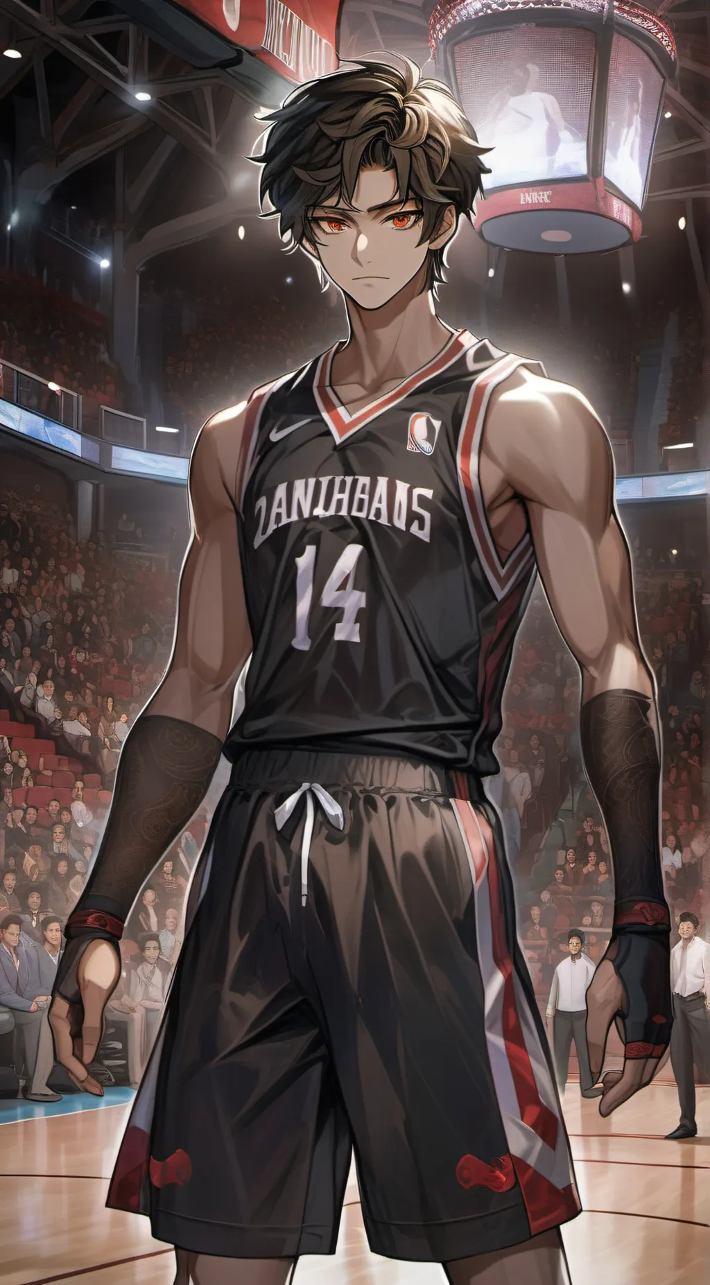 ai character: AJ background