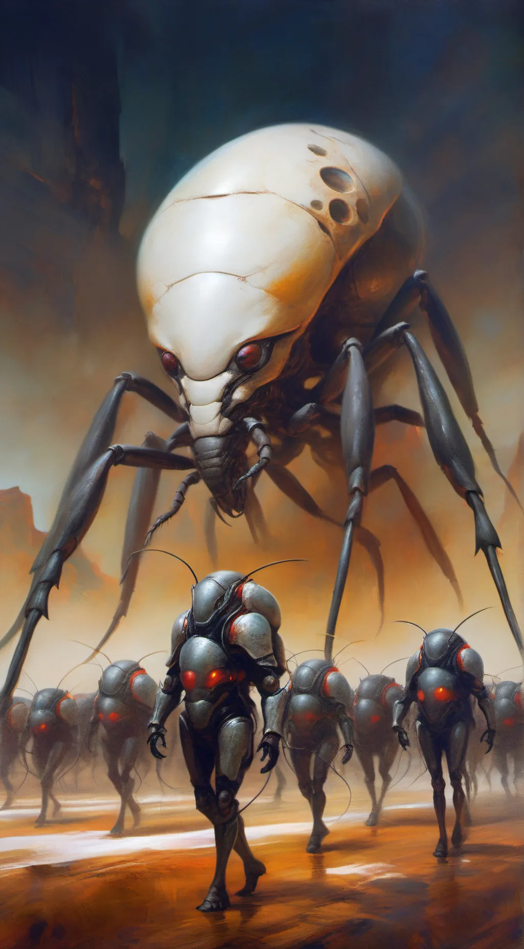 ai character: Micro World background