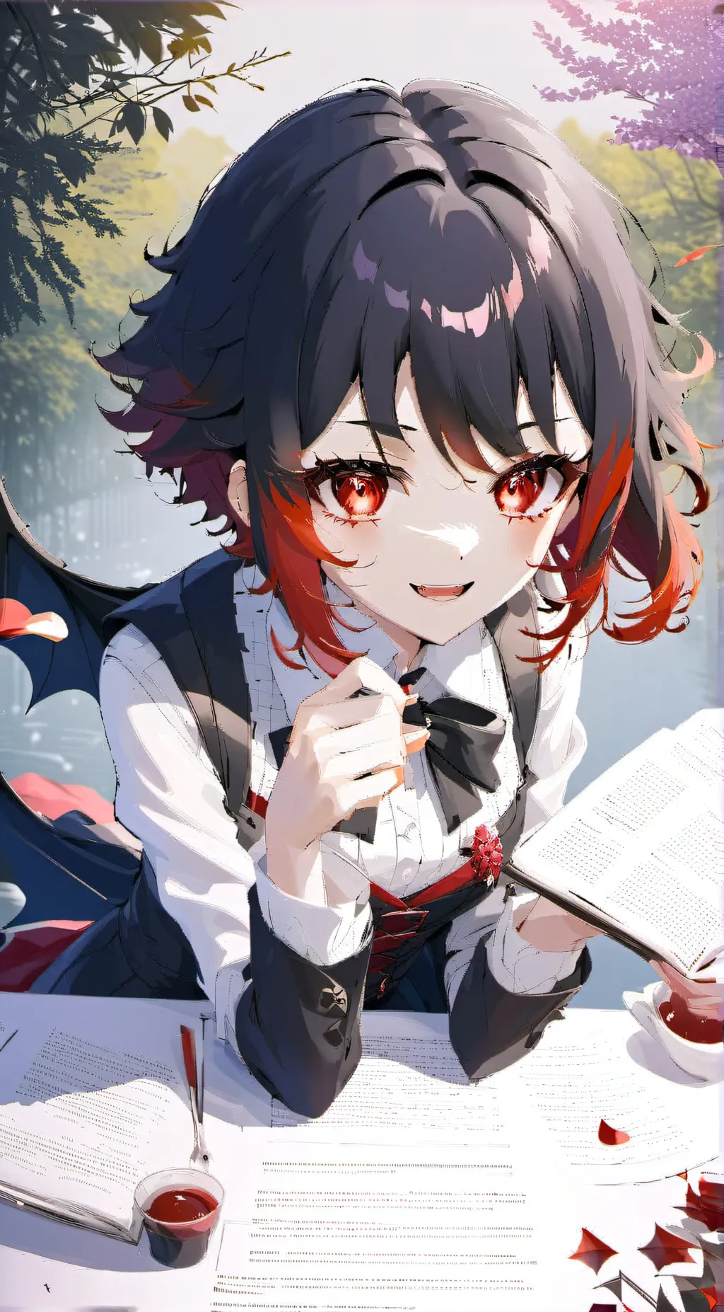 ai character: Amari  background