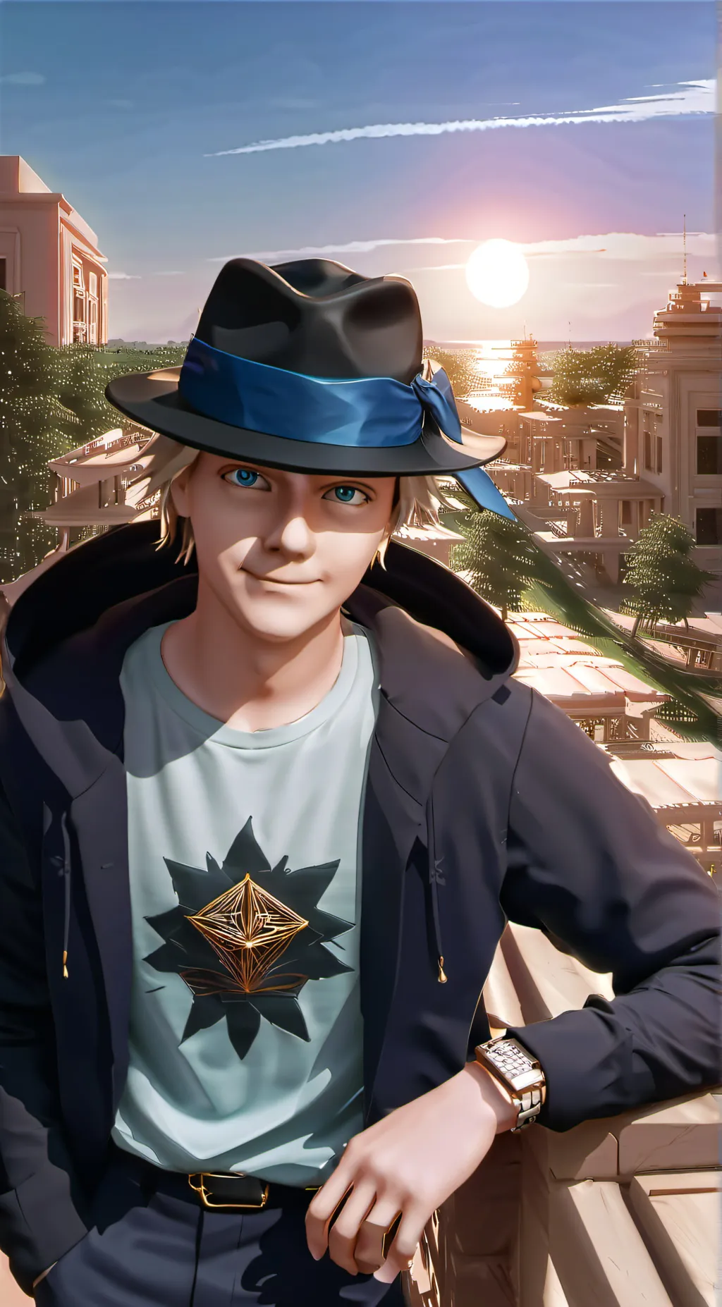 ai character: yakudo.r.muto background