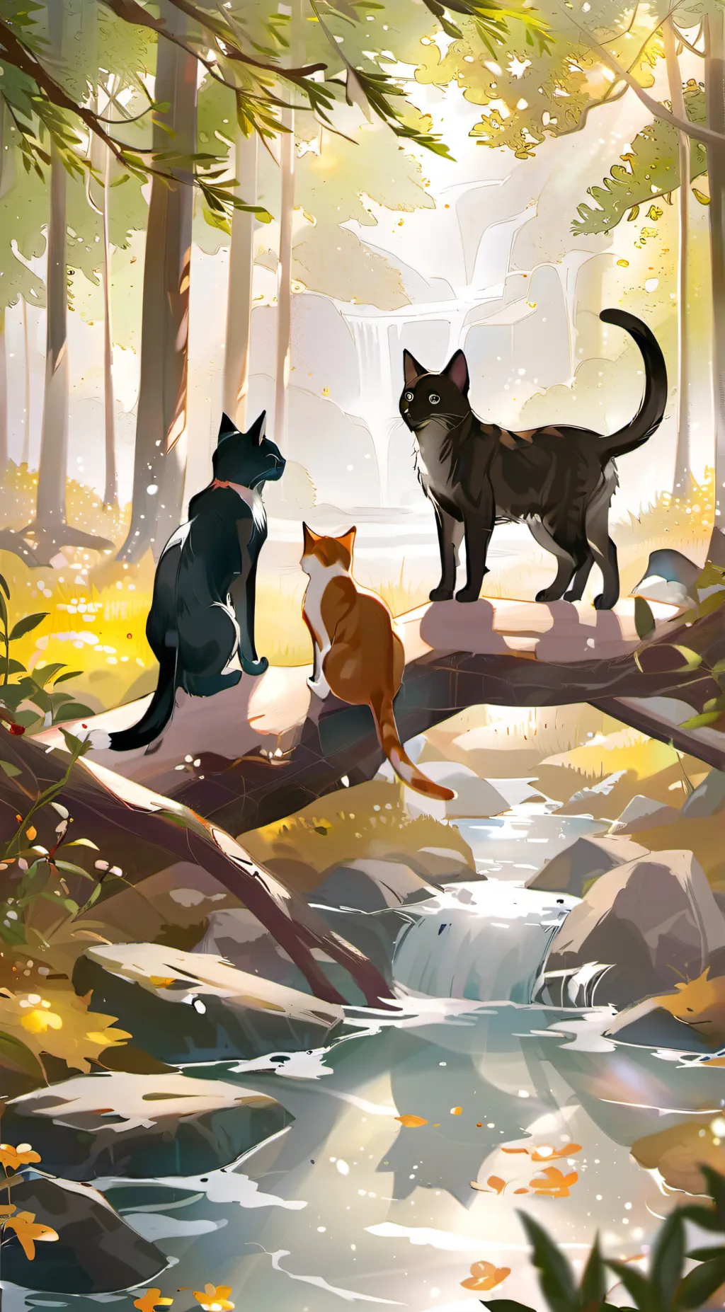ai character: ,~RiverClan~, background
