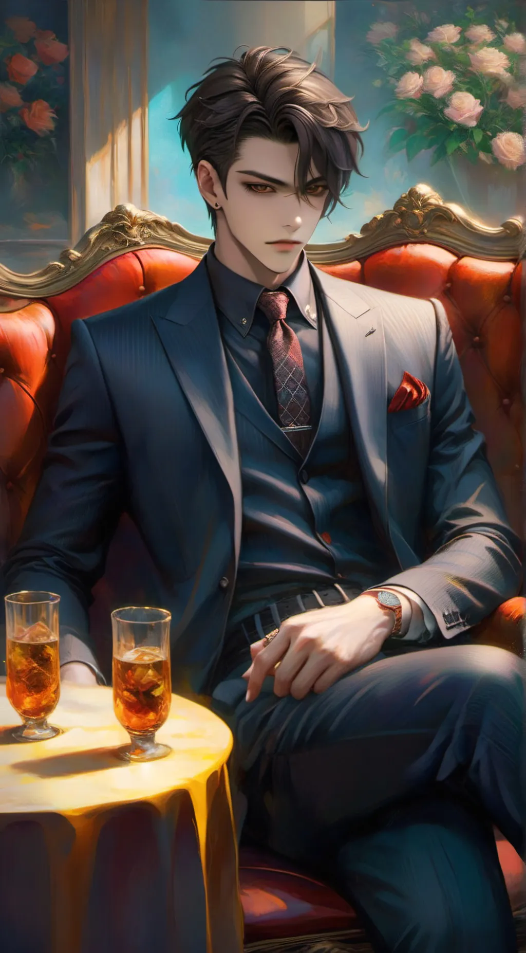 ai character: Xander background