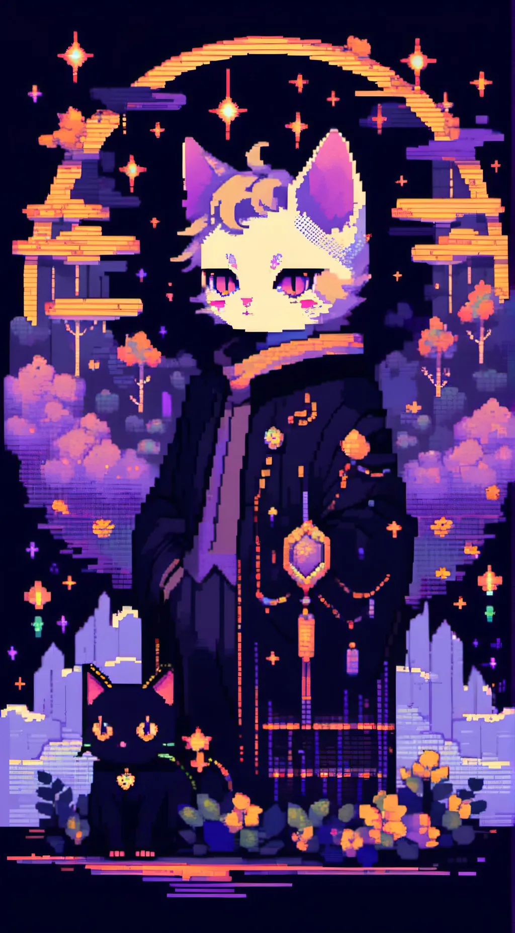 ai character: catnap  background