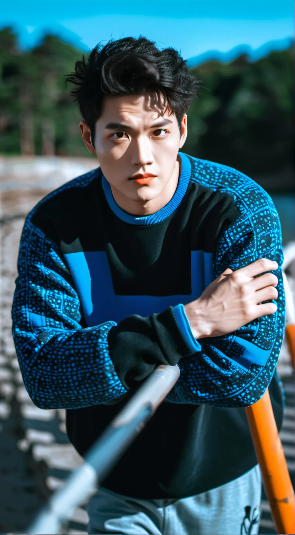 ai character: Kai background