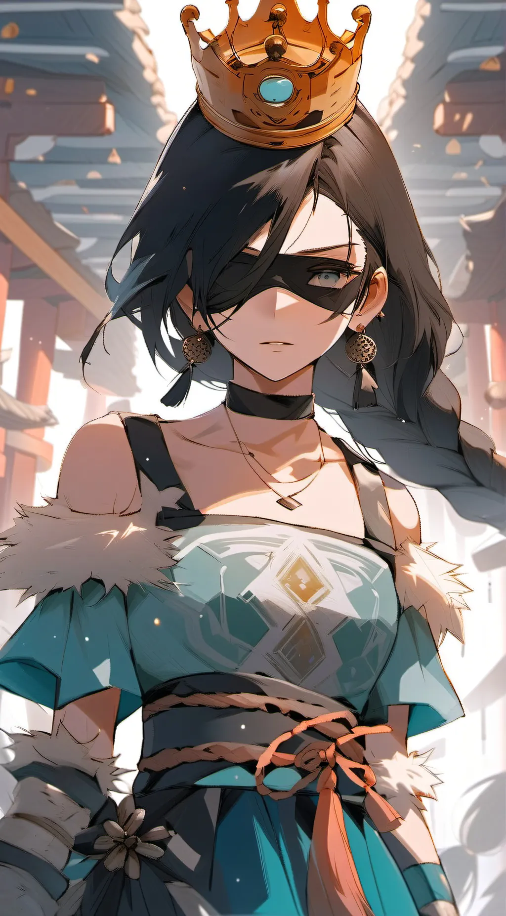 ai character: Lunar background