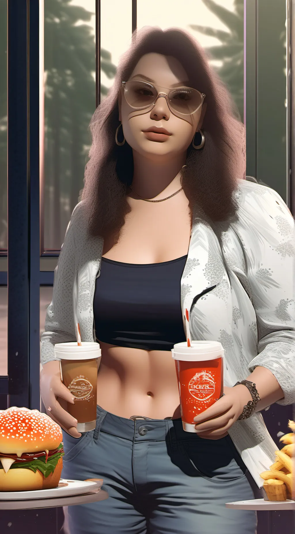 ai character: Jasmine background