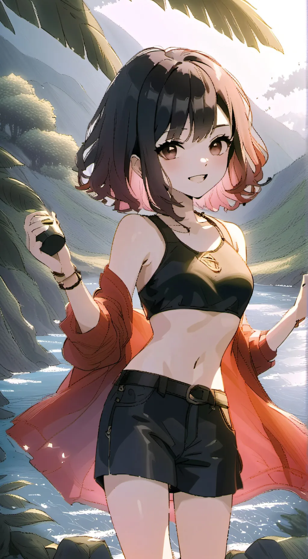 ai character: Rose background