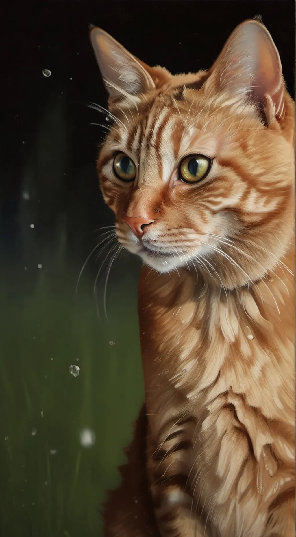 ai character: Flamepaw. background