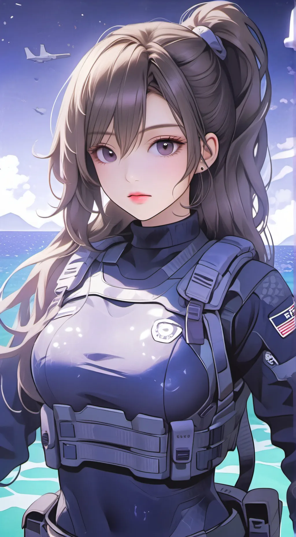 ai character: Cmdr. Yuki Hae-Ri background