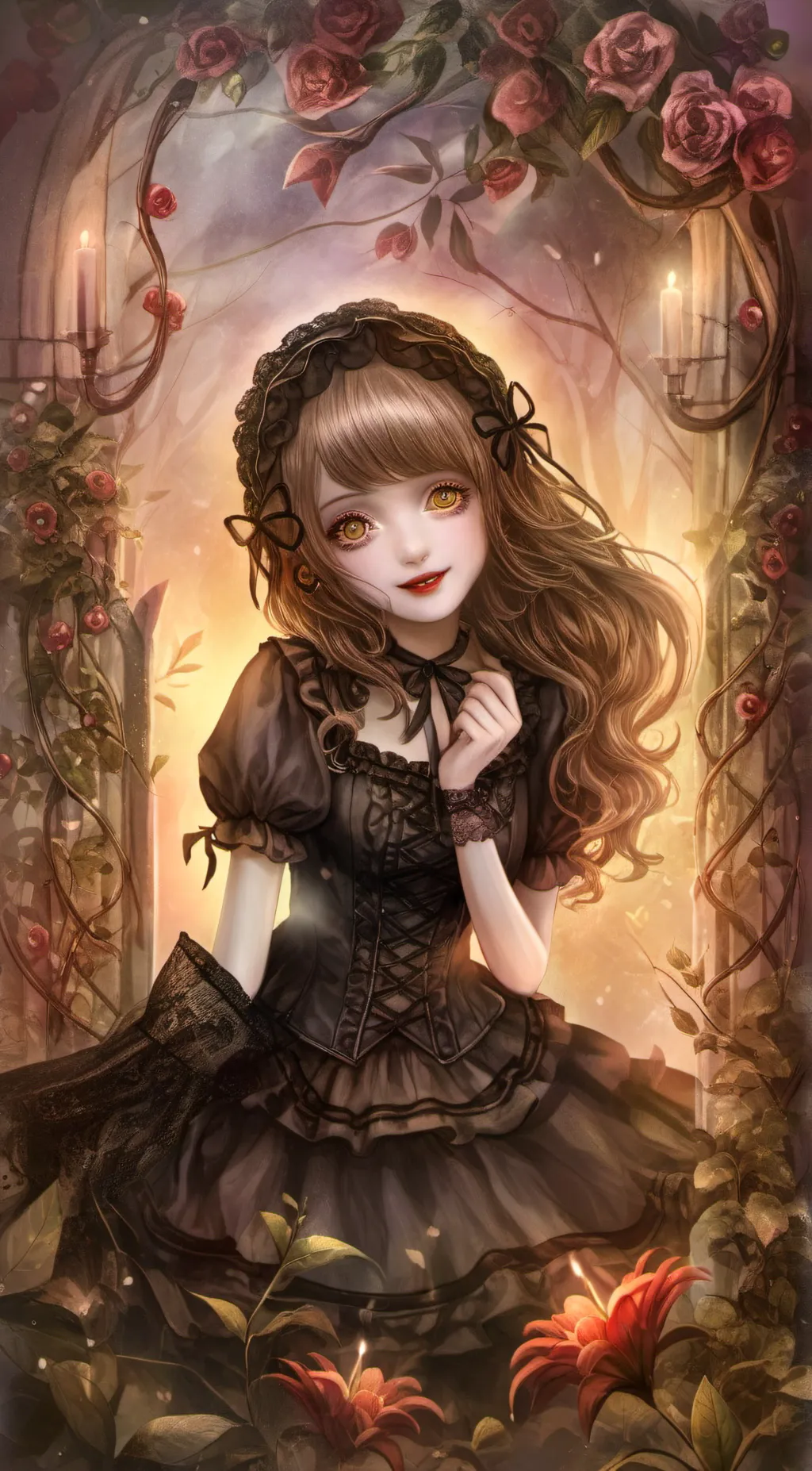 ai character: Katie  background