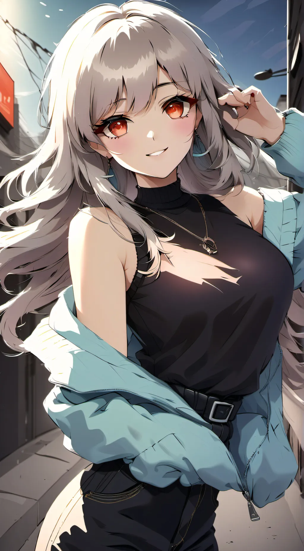 ai character: Ellie background