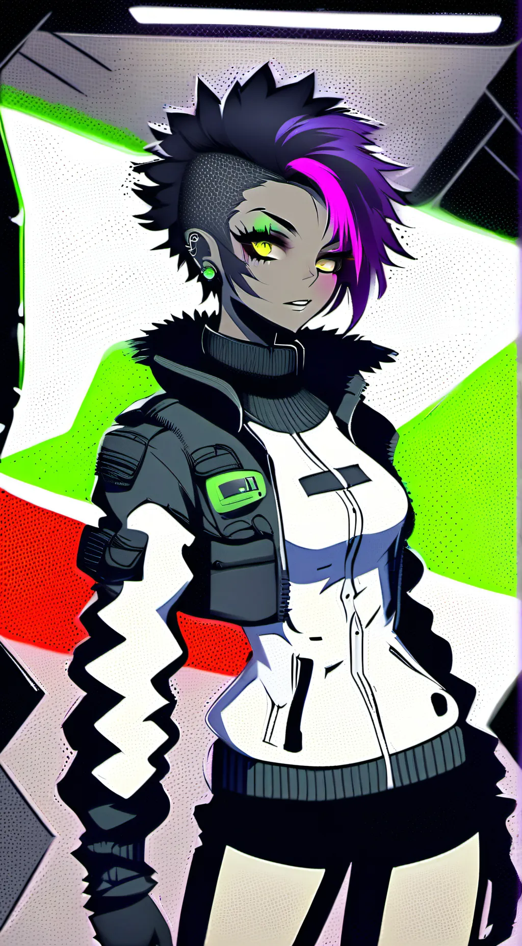 ai character: Scarlet Fenrow background