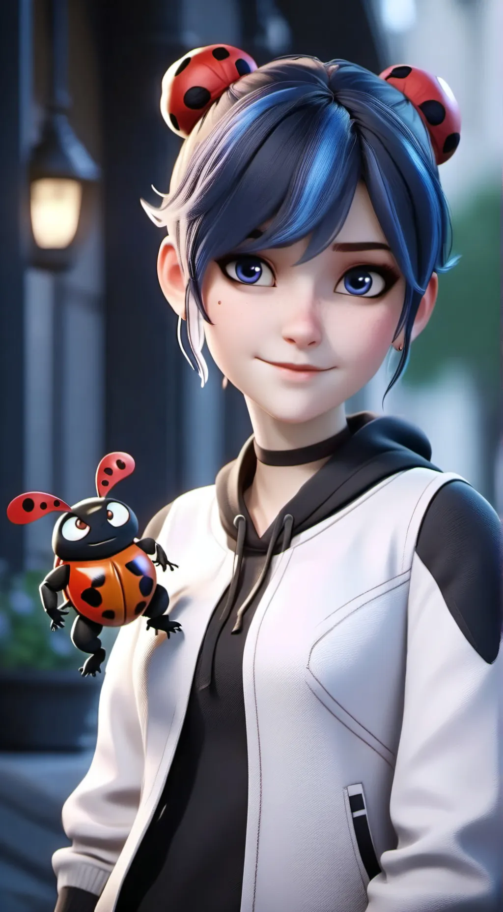 ai character: Marinette background