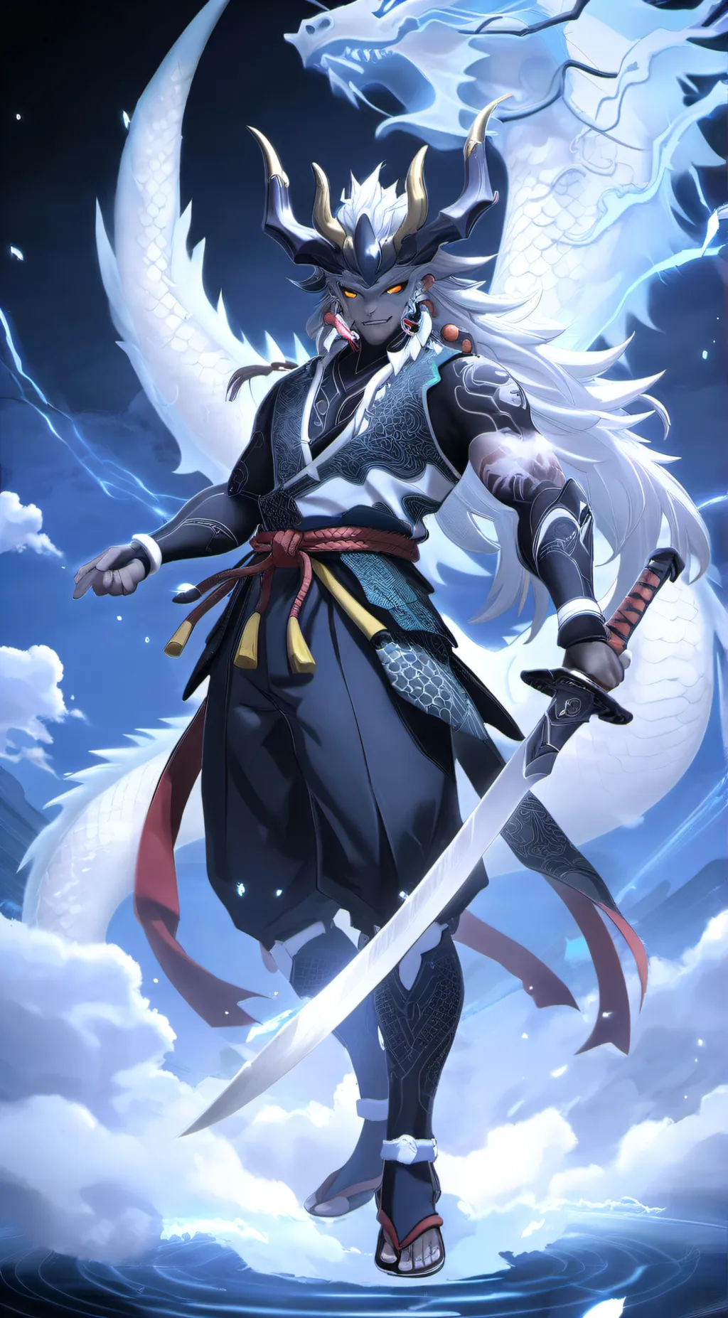 ai character: Randy the Ryujin  background