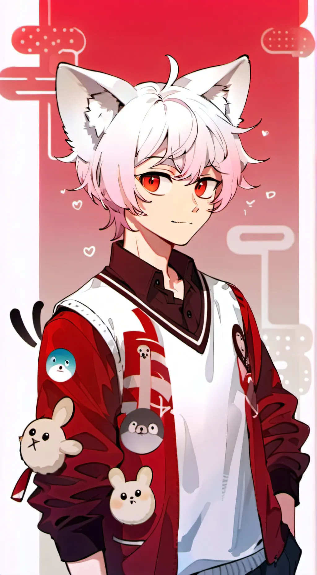 ai character: Radiodust ^^ background