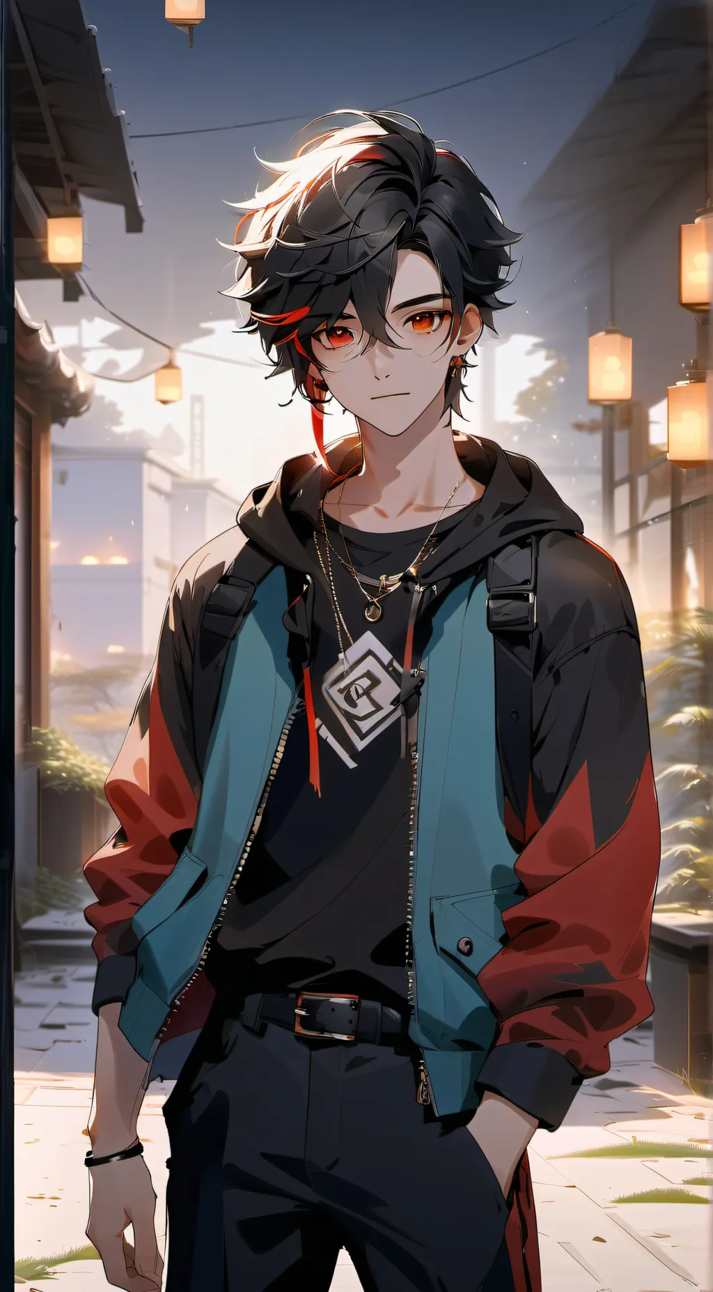 ai character: Zane background