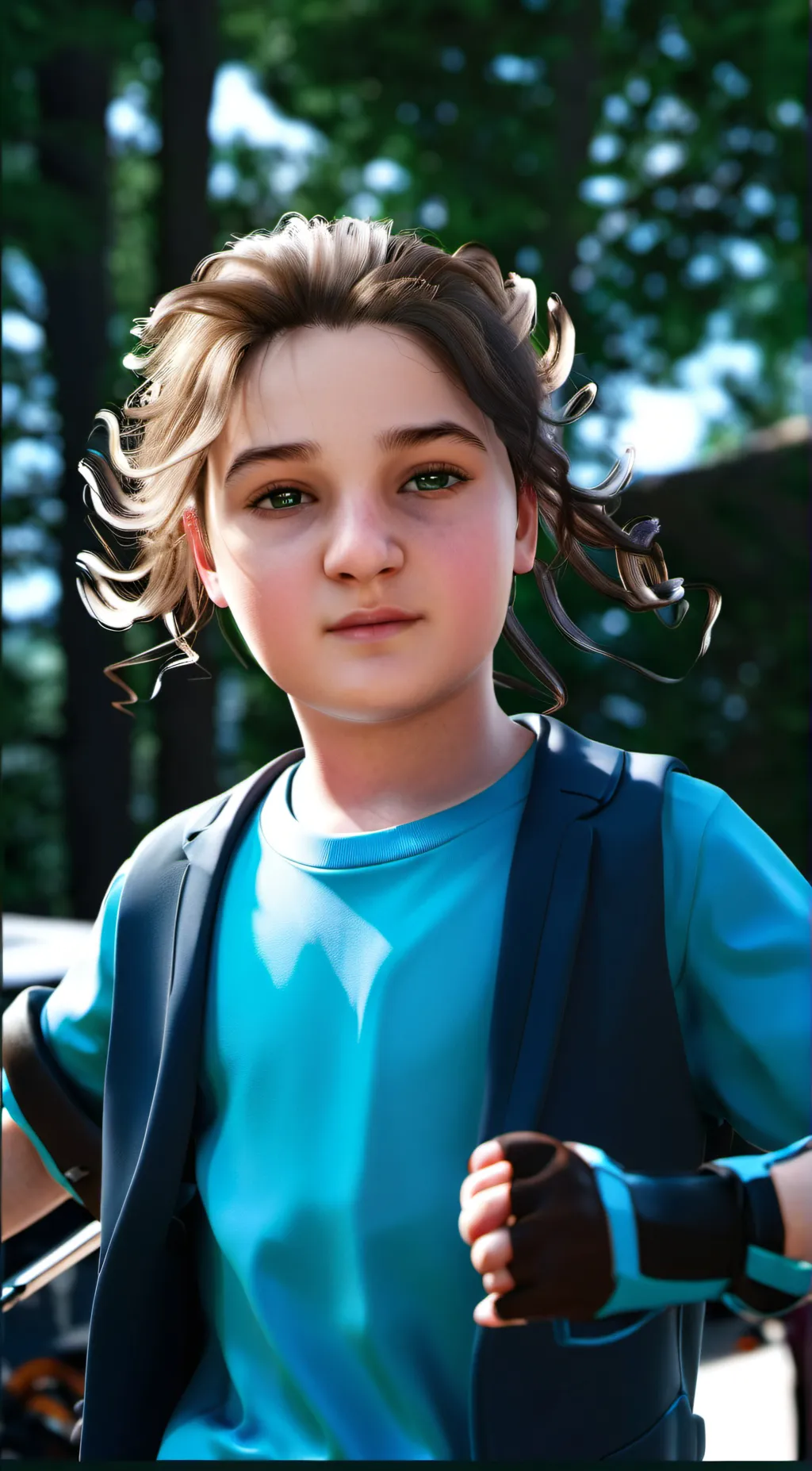 ai character: Lily background