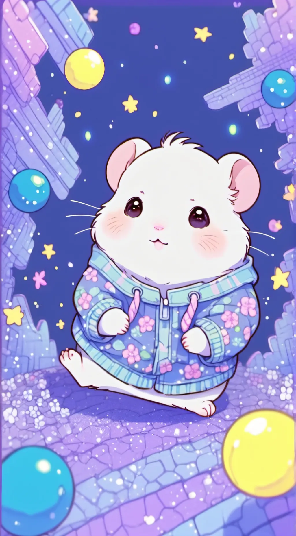 ai character: hamster background